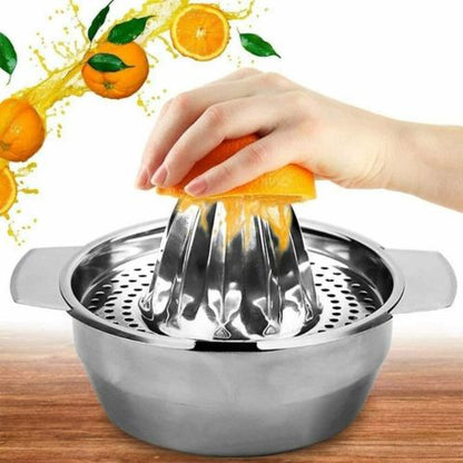 Presse-Agrume-Manuel-Argent-Metal-Citron-Lemon-Orange