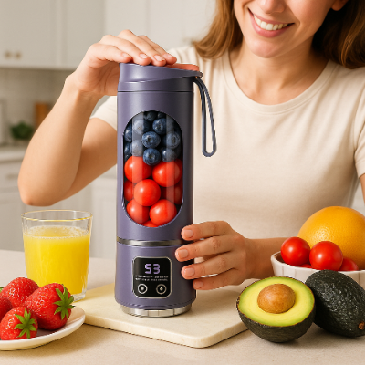 Presse-Agrumes-Mixeur-presse-mélangeur-Violet