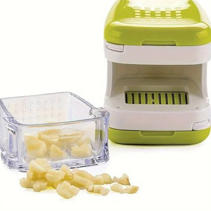 Presse-Ail-Cubic-Blanc-pour-Condiments