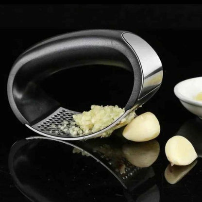 Presse-à-ail-Bio-Noire-Pour-des-condiments-verts
