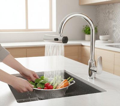 Rallonge-Robinet-Aqualis-rotation-adaptateurs-Rallonge-robinet-avec-jet-cascade-Aerateur-robinet-3-modes