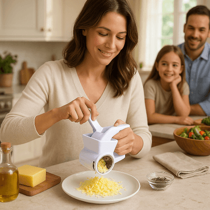 Râpe-a-Fromage-Croqualis-solide-Blanche