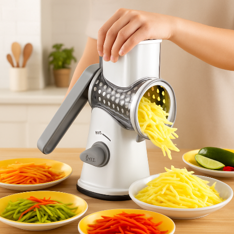 Râpe-à-légumes-manuelle-Rotavia-coupe legumes