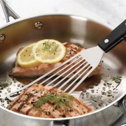 Spatule-Fente-en-acier-pour-Barbecue
