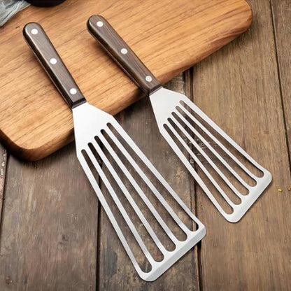 Spatule-Fente-Jolie-en-Acier-pour-Grillade