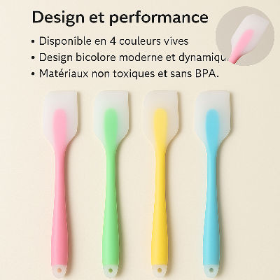 Spatule-Silicone-Bicolore