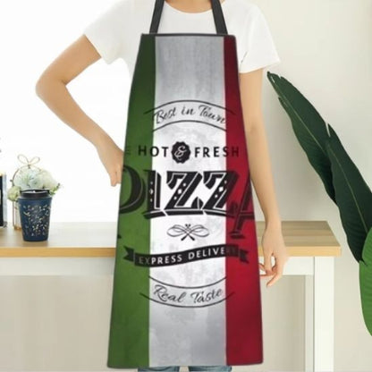 Tablier-de-cuisine-ProtexChef-Tablier-Pizza--Vert-Blanc-Rouge-pour-Cuisine