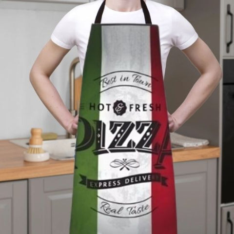 Tablier-de-cuisine-ProtexChef-Tablier-Pizza-Vert-Blanc-Rouge-pour-Cuisine