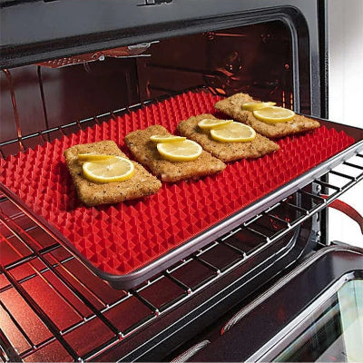 Tapis-de-cuisson-Repas-croustillant-cuit-sur-tapis-Pyramide
