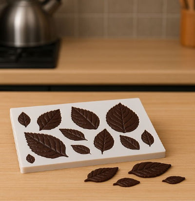 accessoire-decoration-gateau-feuille-silicone-souple