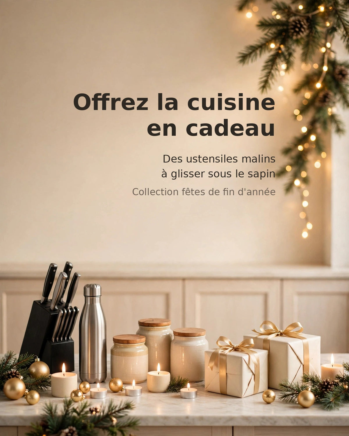 Offrez la cuisine en cadeau — version mobile, idées cadeaux de Noël