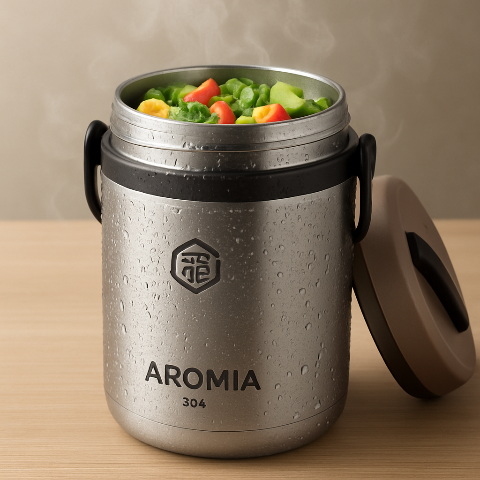 bento-isotherme-Lunch-box-isotherme-Aromia-grande-capacite-repas-chaud-repas froid