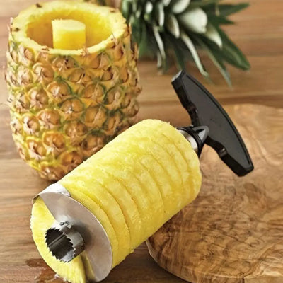 coupe-ananas-trancheuse-ananas-noir