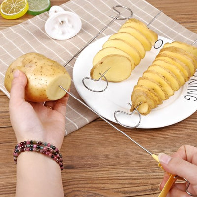 coupe-legumes-Système-de-brochette