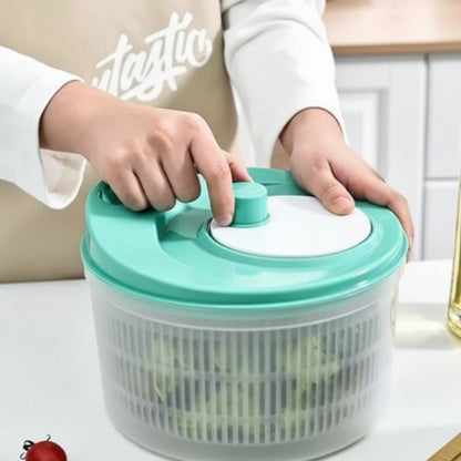 Essoreuse à Salade Max – Manuelle à Engrenages, PP Sans BPA, Légère