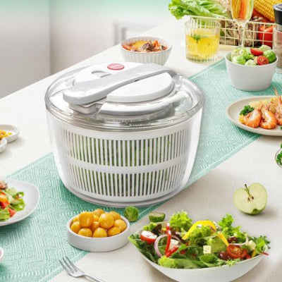Essoreuse-à-Salade-Ultra-Blanche-Pour-Fruits-Légumes-essoreuse-salade-ultra-piston-5l-vue-principale.