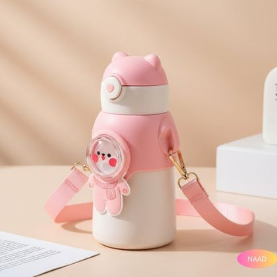 gourde-chat-magic-grip-680ml-rose