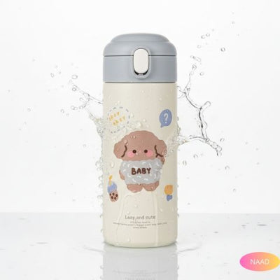 gourde-inox-enfant-baby-child-blanc-acier-inox-304-sain