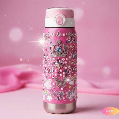 Gourde Isotherme Enfant | Licorne : Personnalisez le Kit DIY Magique pour Enfant