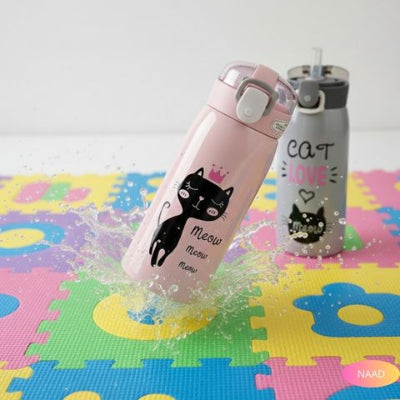 gourde-isotherme-enfant-miaouh-incassable-anti-fuite-ecole-sport