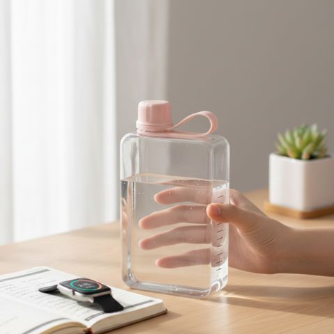 Gourde Plate A5 | SlimHydra™ : L’Accessoire d’Hydratation Ultra-Fin qui Révolutionne votre Sac