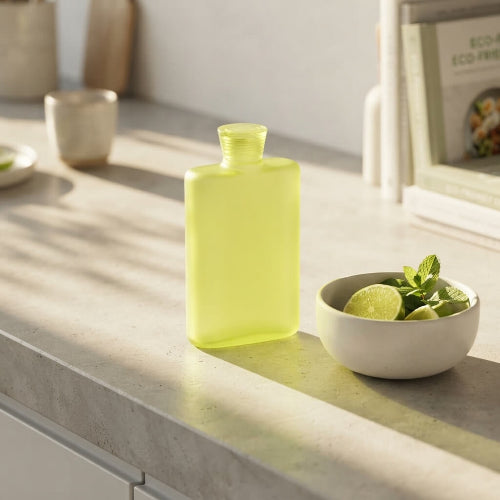 gourde-plate-bouteille-eau-plate-jaune-lime-vitamine-detox