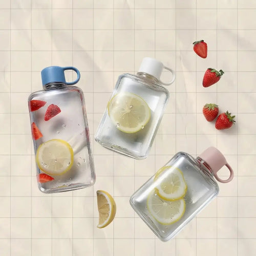gourde-plate-collection-360ml-500ml-bleu-rose-blanc