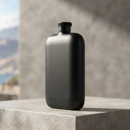gourde-plates-noir-couleurs-mate-flasque-de-poche-etanche-spiritueux