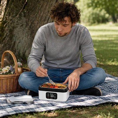 lunch-box-chauffante-boite-repas-chauffante-controle-temperature-digital