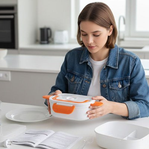 lunch-box-electrique-chauffante-orange-dynamique