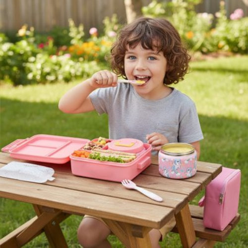 lunch-box-enfant-kit-complet-rose
