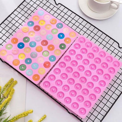 moule-donuts-moule-anneaux-silicone-savon-artisanat-rose