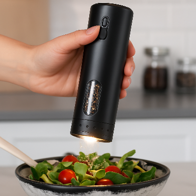 moulin-electrique-Moulin-Automatique-LED-Design-Moulin-a-poivre-electrique-Mouture-reglable