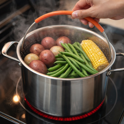 panier-vapeur-acier-inoxydable-cuisson-vapeur-legumes-poissons-polyvalence-alimentaire