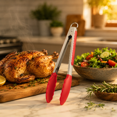 pinces-barbecue-alpink-ustensile-cuisine-silicone-acier-inoxydable