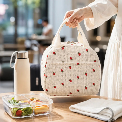 sac-a-lunch-isotherme-mini-sac-repas-velours-cotele-fraise-etanche-anti-fuite