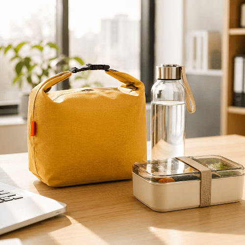 sac-isotherme-repas-bureau-etanche-jaune-moutarde